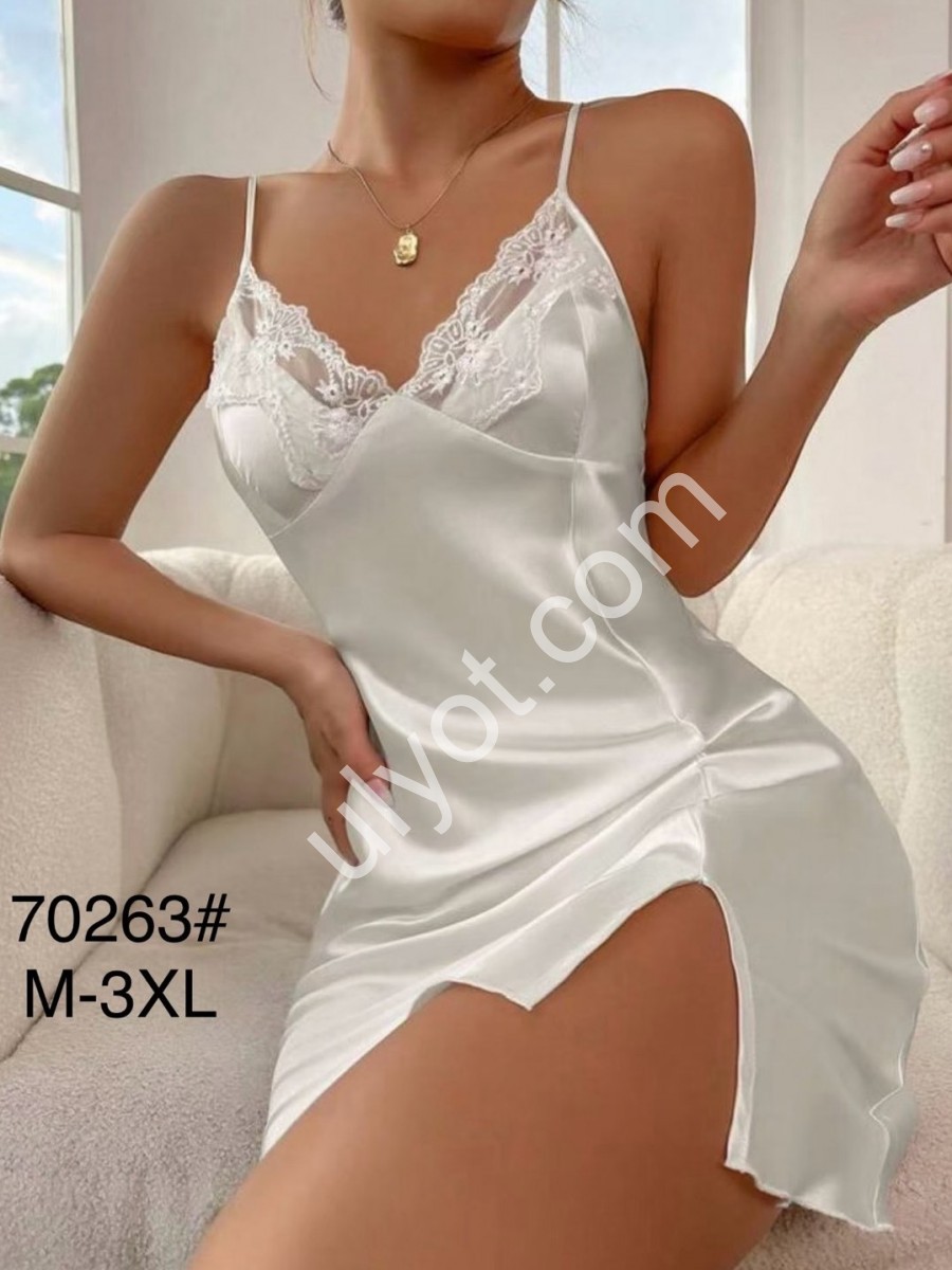 НІЧНЮШКА (M-3XL) БІЛИЙ 70263