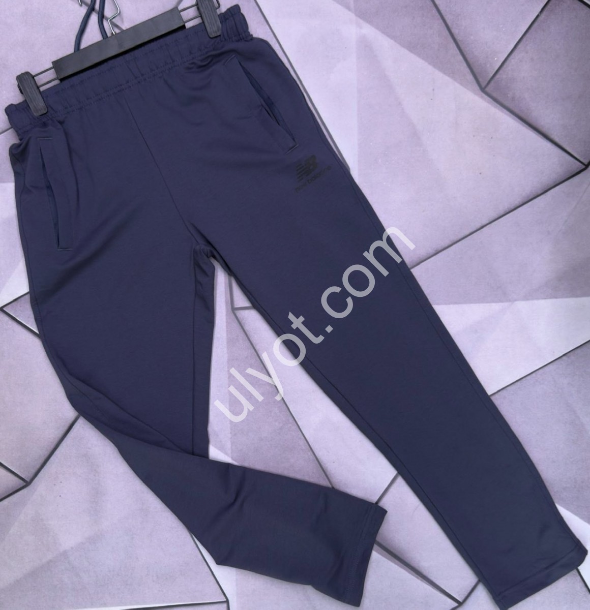 СПОРТ.ШТАНЫ NB02 (S-2XL) ПРЯМОЙ ГРАФИТ 4