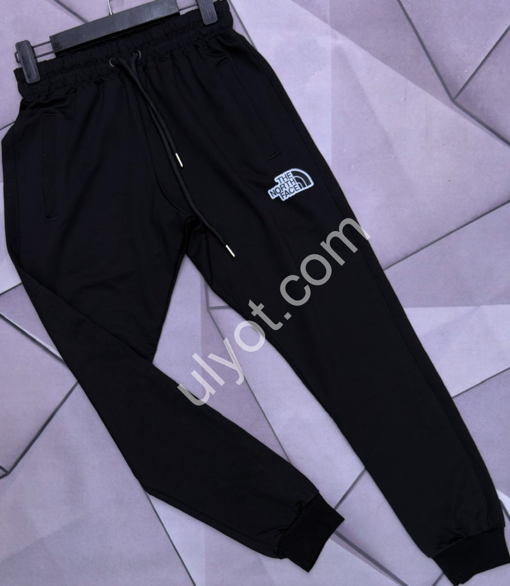 СПОРТ.ШТАНИ T48 (S-2XL) МАНЖЕТ ЧОРНИЙ 5