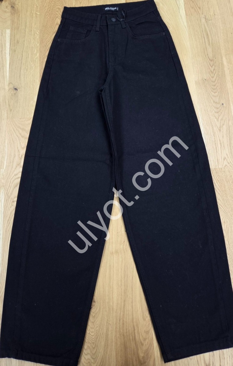 ДЖИНСЫ REAL FOCUS (25-27) ЧЕРНЫЙ 1775-9