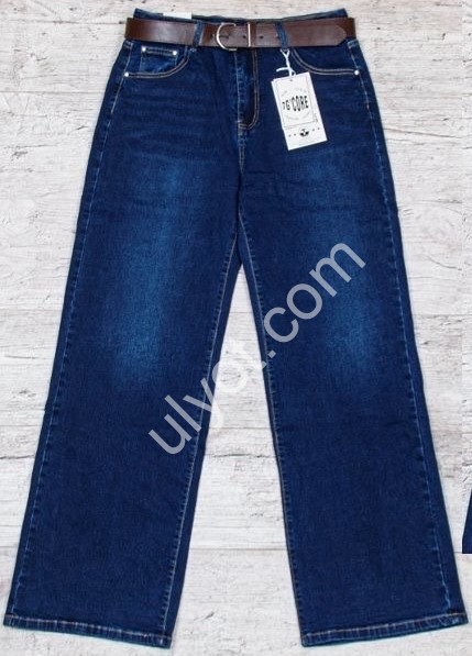 ДЖИНСЫ M.SARA (M-4XL) Т.СИНИЙ 239-1