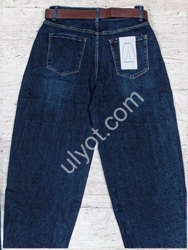 ДЖИНСИ M.SARA (L-4XL) Т.СИНІЙ 1321-1