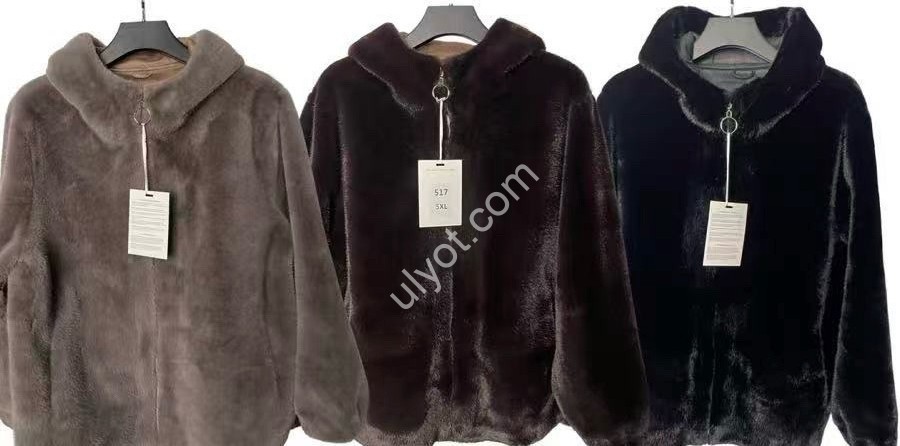 ПОЛУШУБОК (6XL-8XL) ШОКОЛАД 517