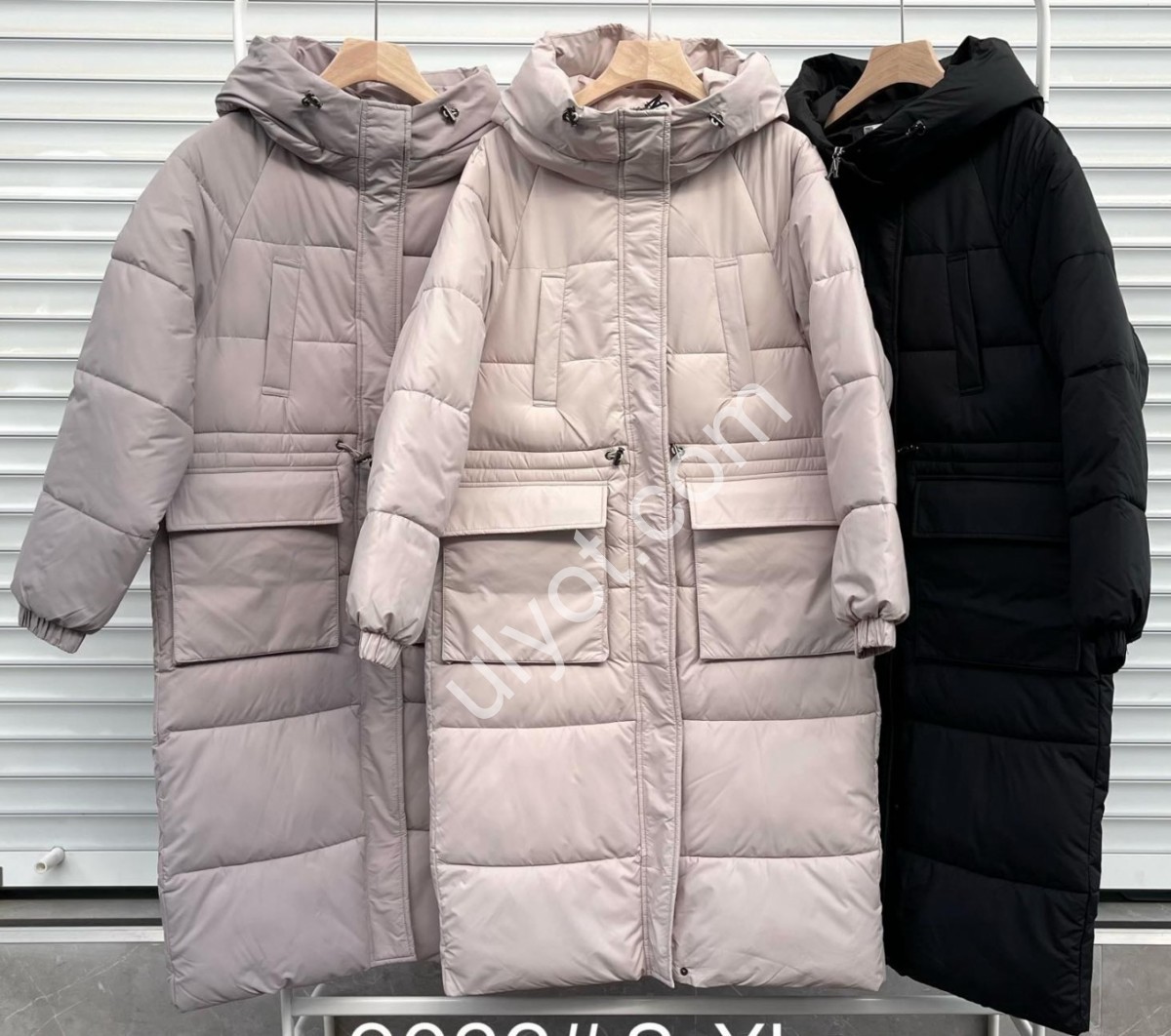 КУРТКА (S-XL) ЧЕРНЫЙ 9026