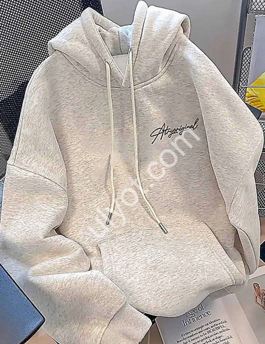 ХУДИ (ONE SIZE 42-46) ФЛИС МЕЛАНЖ 0373