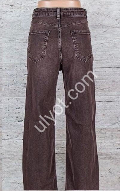 Фото 1 ДЖИНСЫ TOP SHOP (25-32) ШОКОЛАД 1065
