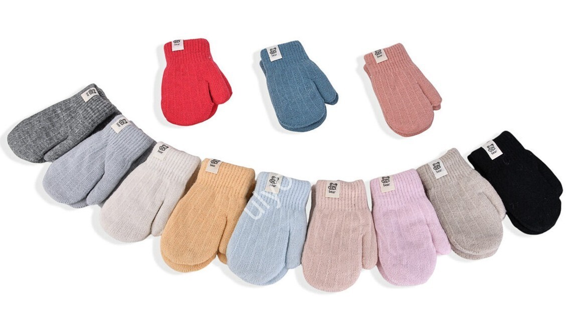 ВАРЕЖКИ (1-2 ГОДА) МЕХ МИКС 6352