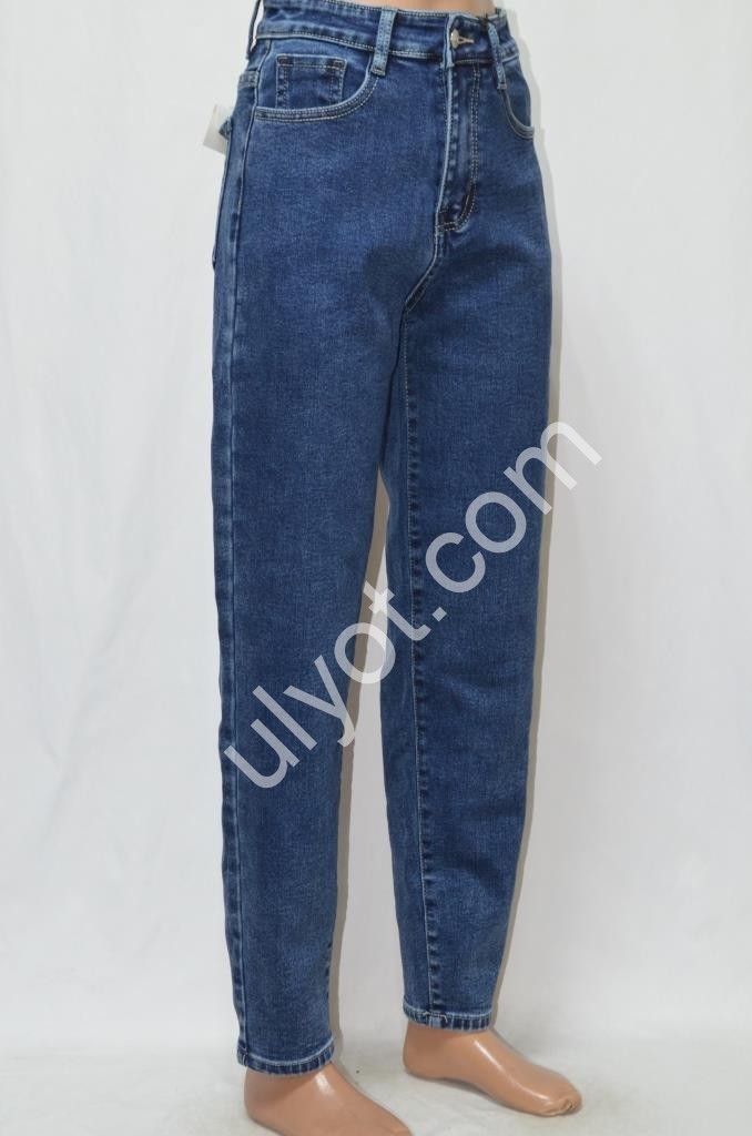 ДЖИНСЫ RELUCKY (25-30) БАЙКА Т.СИНИЙ M667-7