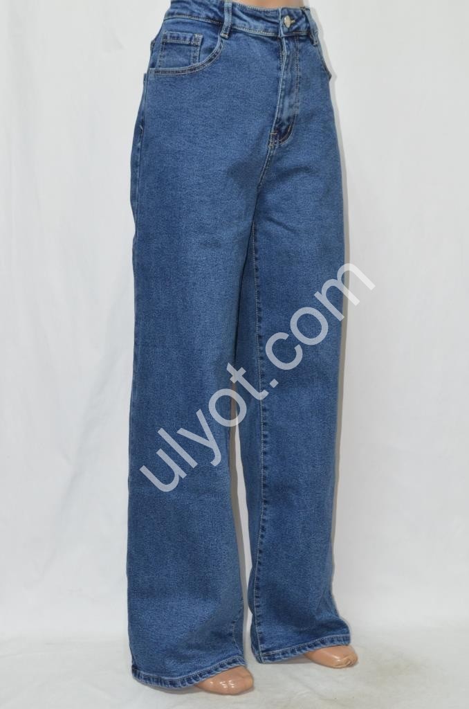 ДЖИНСЫ RELUCKY (31-38) БАЙКА Т.СИНИЙ V0383-6