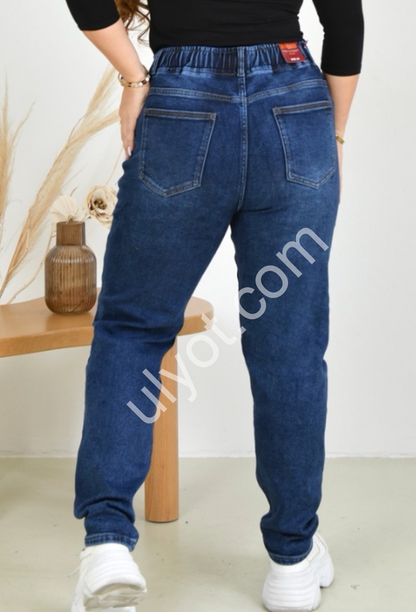 ДЖИНСЫ RTROOSS (32-42) БАЙКА Т.СИНИЙ 6117