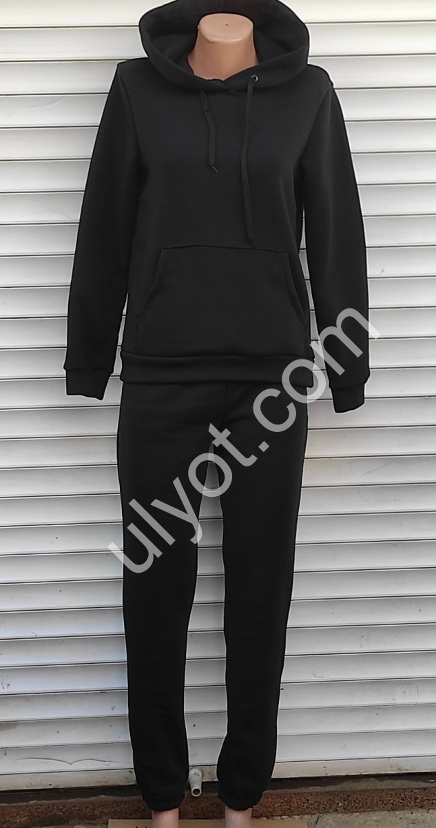 СПОРТ.КОСТЮМ (48-54) ХУДИ ЧЕРНЫЙ 