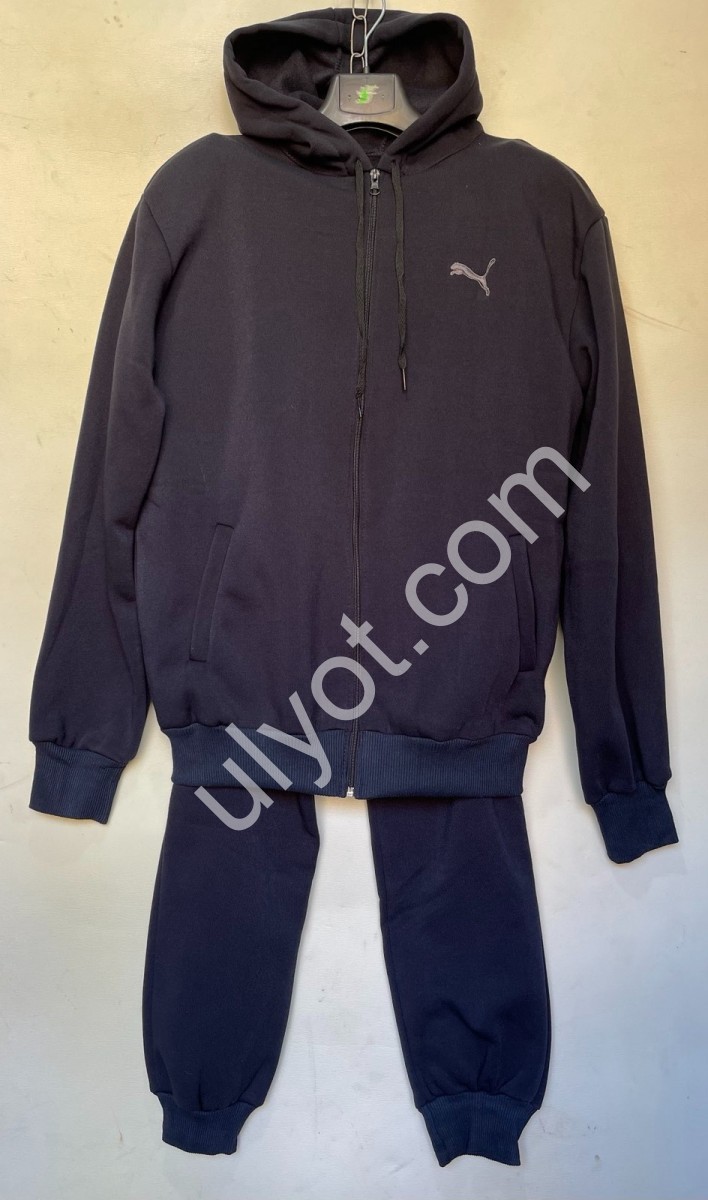 СПОРТ.КОСТЮМ P15 (46-54) МАНЖЕТ ЧОРНИЙ