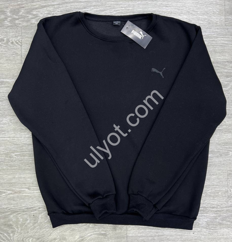 СВИТШОТ P15 (56-64) ФЛИС ЧЕРНЫЙ 500