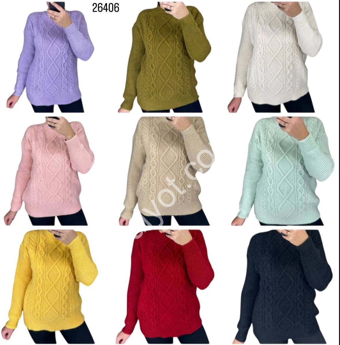 Фото 2 СВИТЕР (ONE SIZE 46-50) МИКС 26406