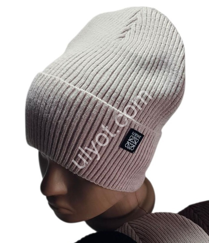 ШАПКА LOEWE (ONE SIZE 54-58) ФЛІС МІКС