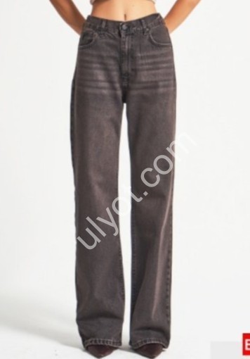 ДЖИНСЫ IT'S BASIC (38-48) ШОКОЛАД 4143/2w5/62