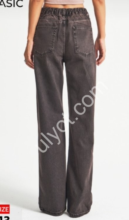 ДЖИНСЫ IT'S BASIC (38-48) ШОКОЛАД 4143/2w5/62