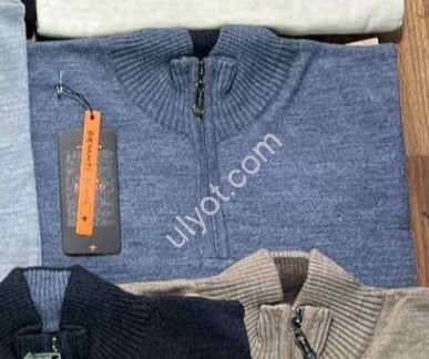 СВИТЕР DEVANTI (L-2XL) СИНИЙ 73501-2