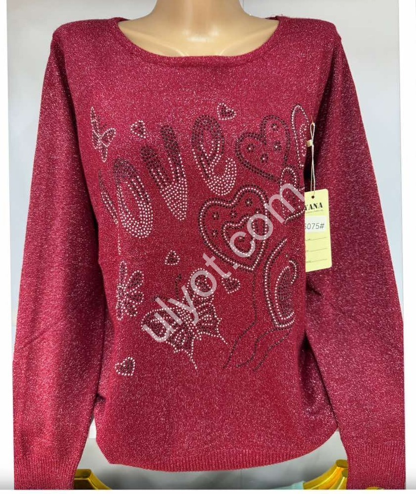 СВІТЕР (ONE SIZE 50-54) МІКС 5075