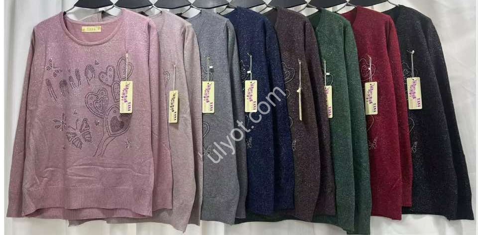 СВІТЕР (ONE SIZE 50-54) МІКС 5075