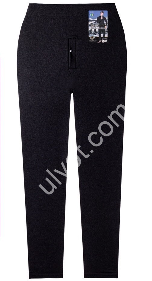 ГАМАШИ (XL-7XL) БАЙКА ЧЕРНЫЙ 904