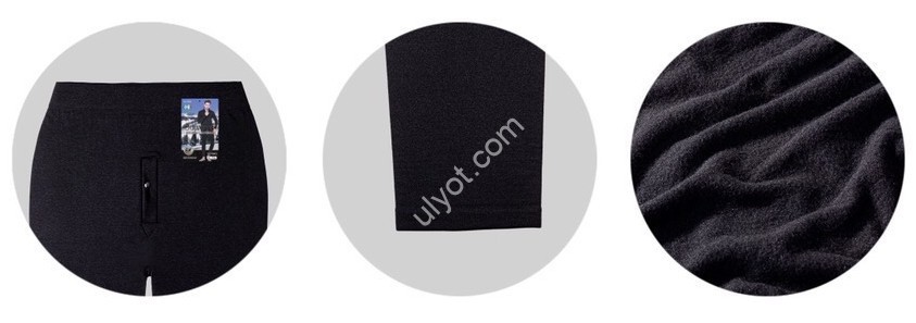 ГАМАШИ (XL-7XL) БАЙКА ЧЕРНЫЙ 904