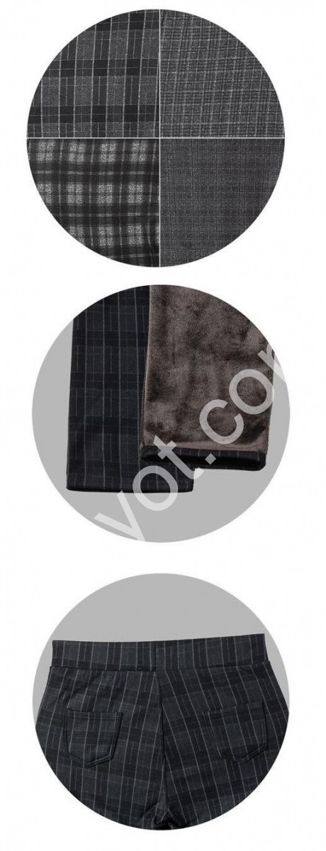 ШТАНИ (8XL-10XL) Хутро Мікс 952-2