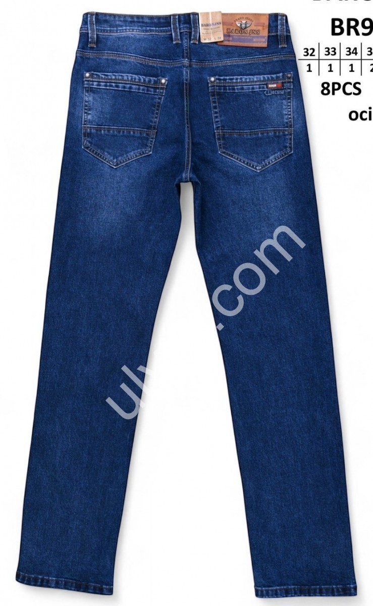 ДЖИНСИ BARON (32-42) Т.СИНІЙ BR9805