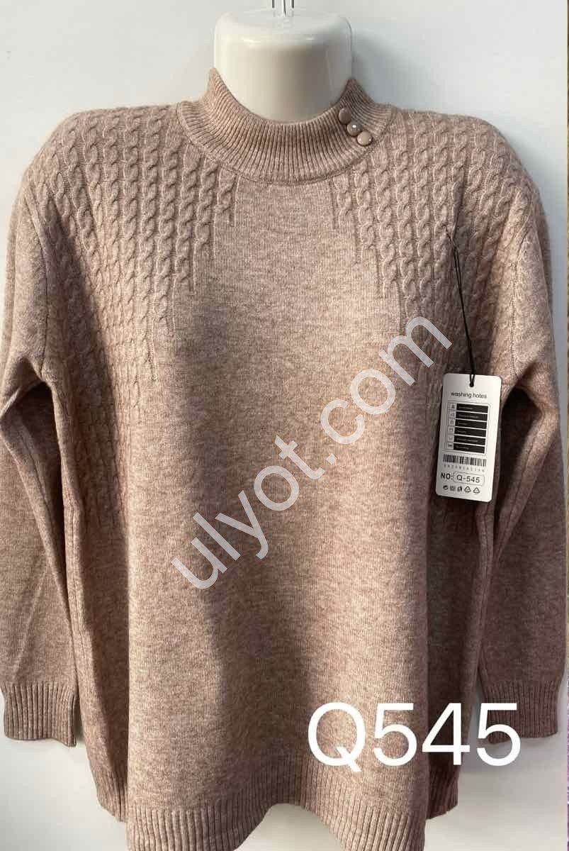 СВИТЕР (ONE SIZE 52-54) МИКС Q-545