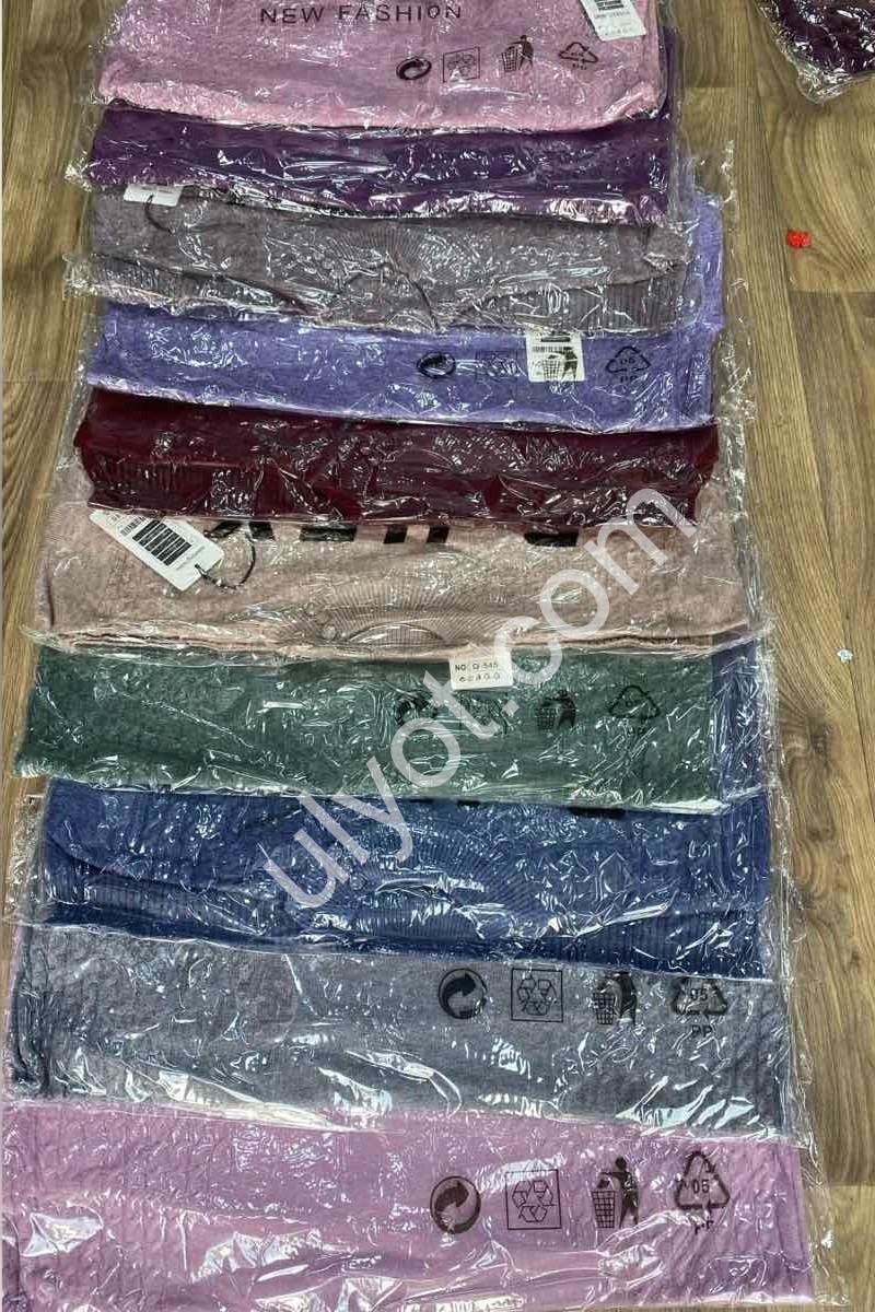 СВИТЕР (ONE SIZE 52-54) МИКС Q-545