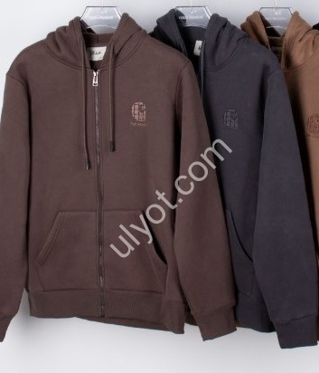 КОФТА JJF (L-4XL) ФЛІС ГРАФІТ 50101