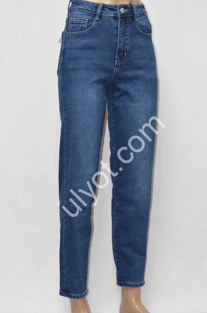 ДЖИНСИ RELUCKY (25-27) БАЙКА Т.СИНІЙ M68-8