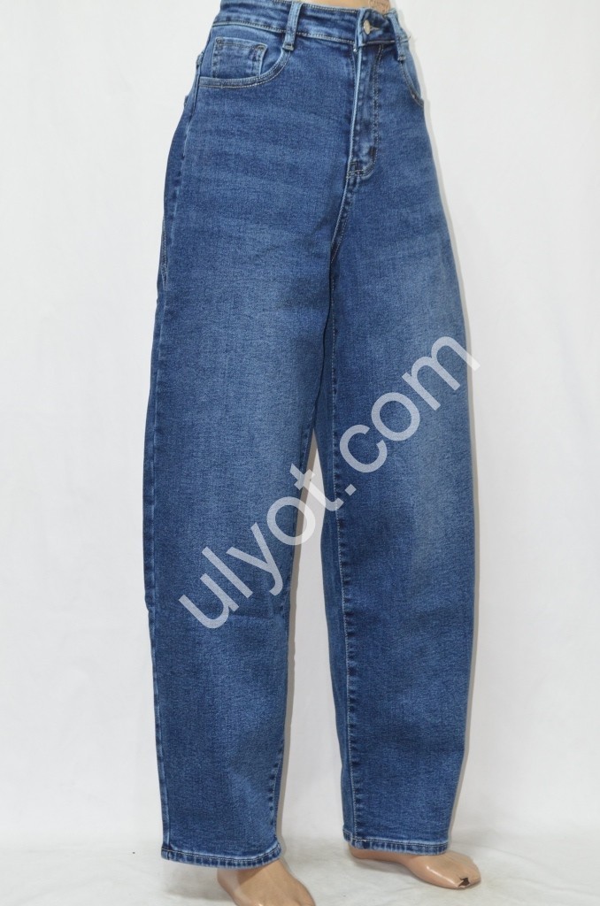 ДЖИНСИ RELUCKY (28-33) БАЙКА Т.СИНІЙ B0293-7