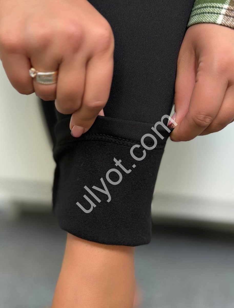 Фото 2 Лосини (50-62) ФЛІС ЧОРНИЙ 214