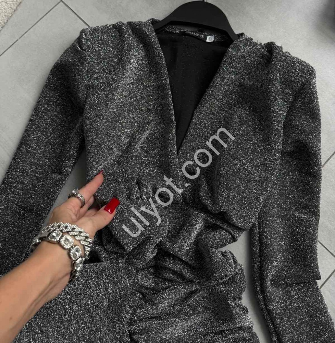 СУКНЯ (42-48) ГРАФІТ 585