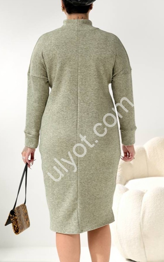 СУКНЯ (48-58) ОЛИВКА 0354