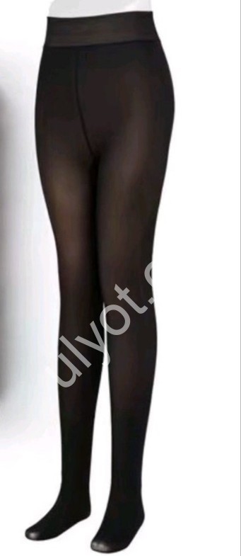 КОЛГОТЫ (ONE SIZE 54-60) БАЙКА ЧЕРНЫЙ F254