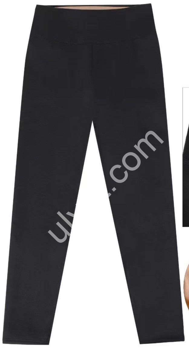 Лосини (M-3XL) Хутро Чорне 918