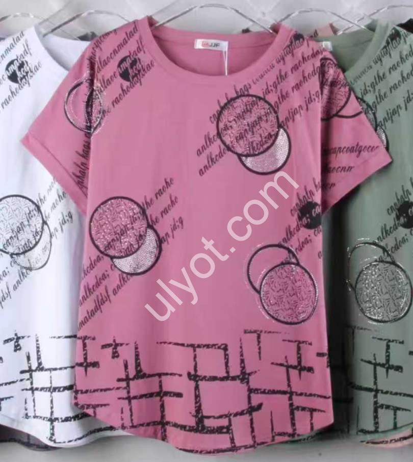 ФУТБОЛКА JJF (ONE SIZE 50-54) МИКС 6617