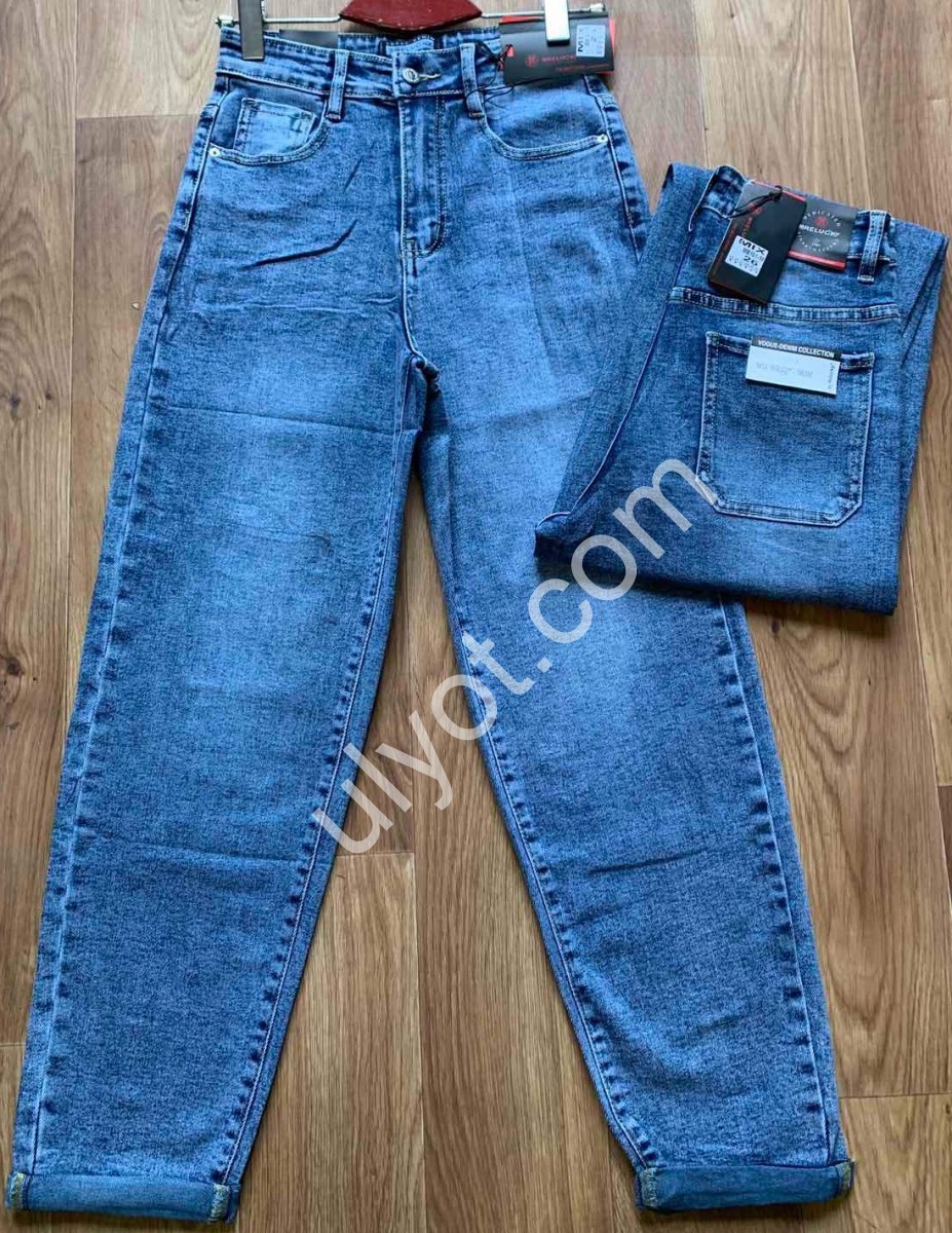 ДЖИНСЫ RELUCKY (25-30) Т.СИНИЙ 101-1