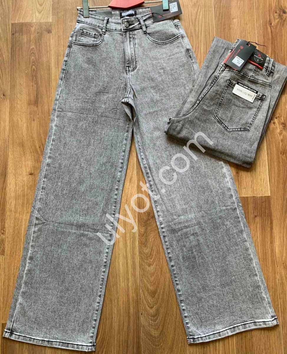 ДЖИНСЫ RELUCKY (25-30) СЕРЫЙ 351-3