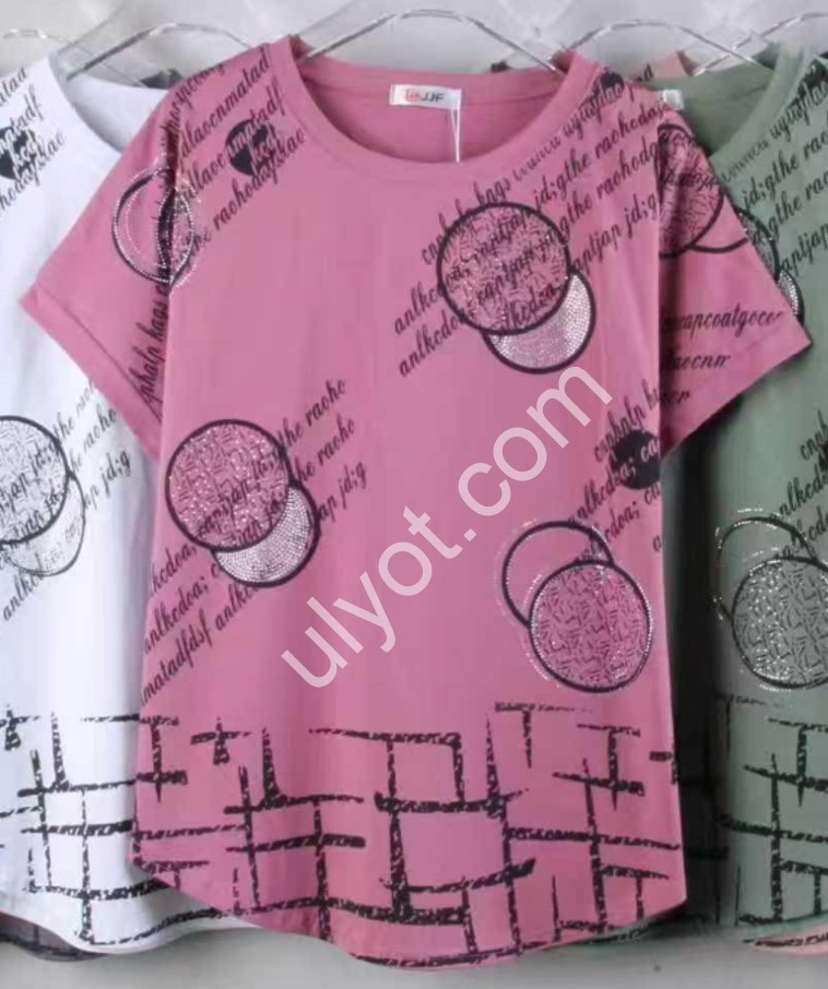 ФУТБОЛКА JJF (ONE SIZE ПОЛУБАТАЛ) МИКС 6617