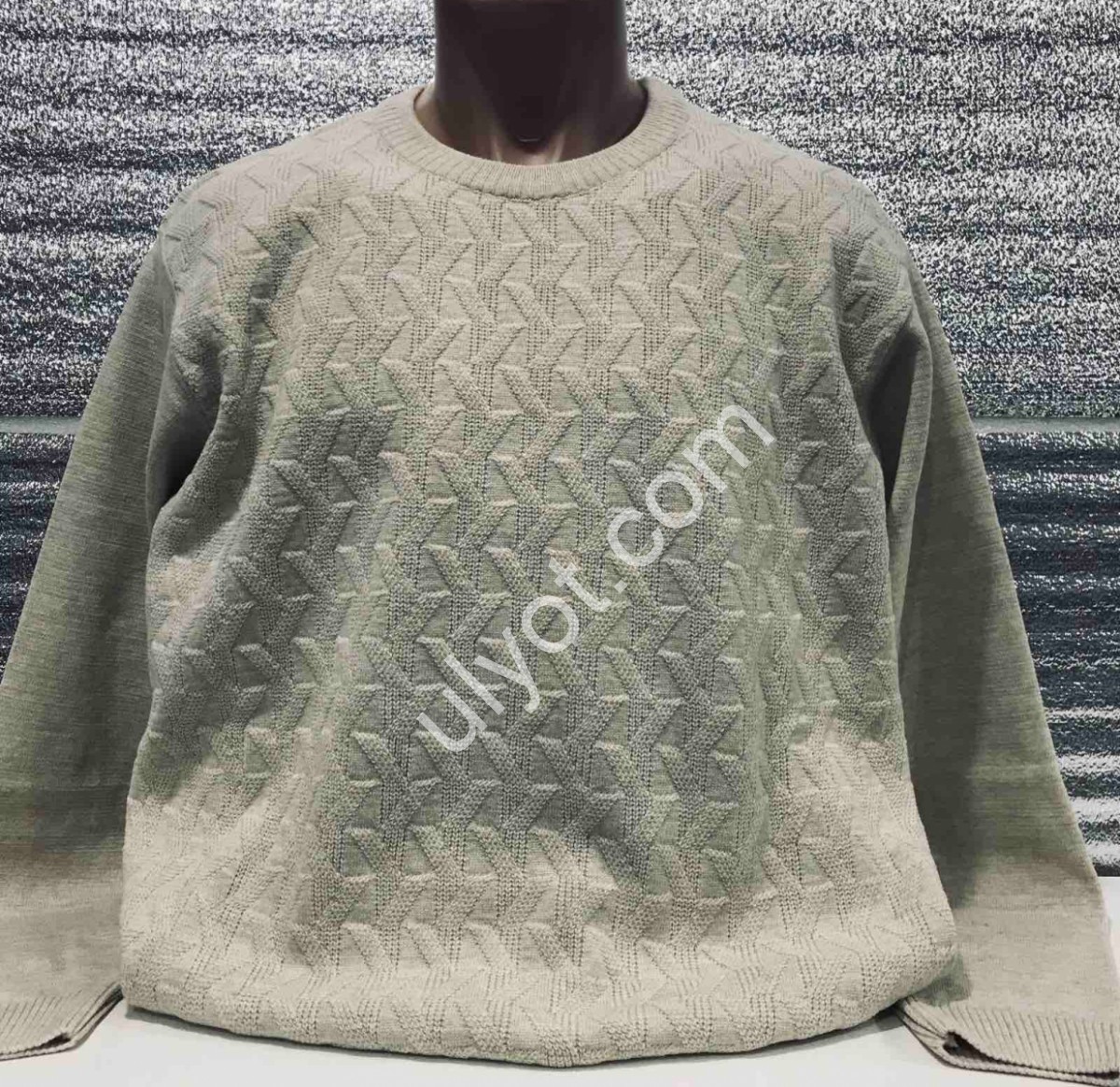 СВИТЕР DEVANTI (3XL-5XL) МОЛОКО 73536-1