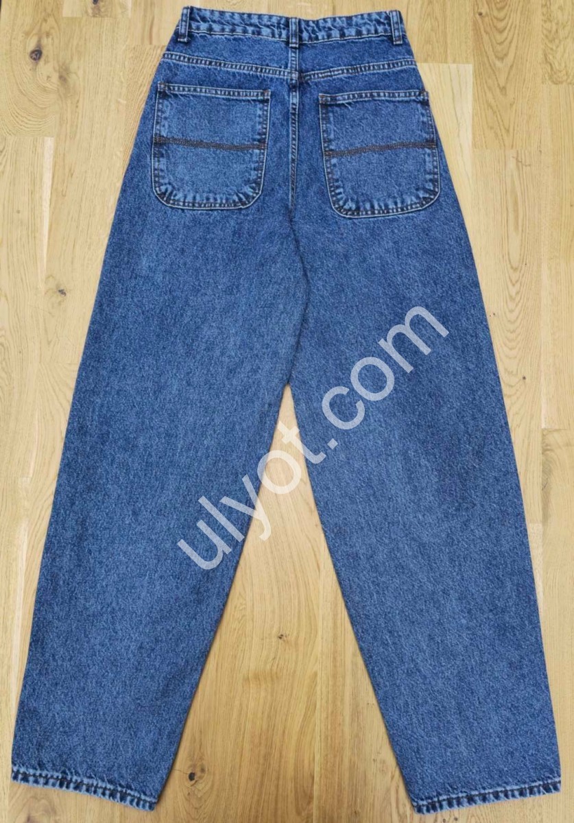 ДЖИНСЫ REAL FOCUS (25-27) Т.СИНИЙ 1634-4