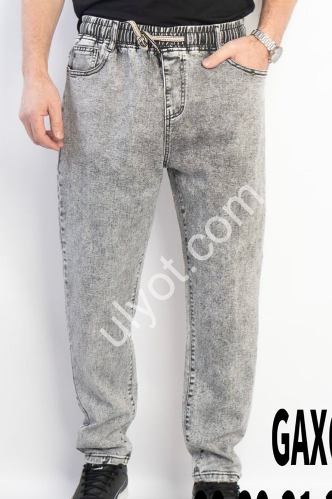 ДЖИНСИ GAXGAX (29-38) СІРИЙ 1228