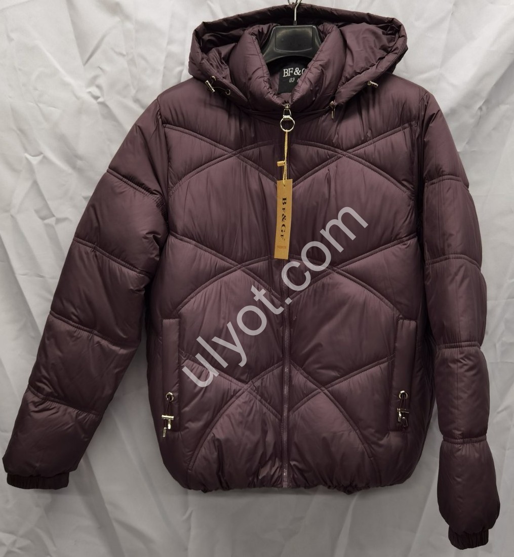 КУРТКА Bf&Gf (L-4XL) БОРДО 28235