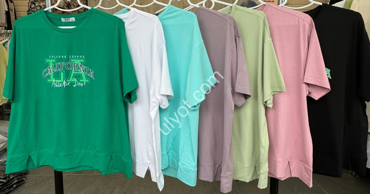 ФУТБОЛКА JJF (ONE SIZE 3XL) CALIFORNIA МІКС