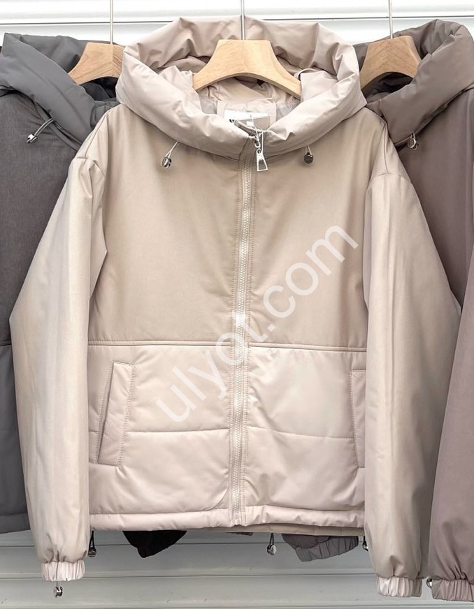 КУРТКА (M-2XL) СІРИЙ 5526