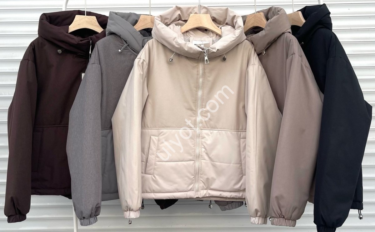 КУРТКА (M-2XL) СІРИЙ 5526