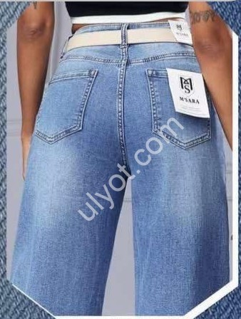 ДЖИНСЫ M.SARA (XS-XL) Т.СИНИЙ 1100-4